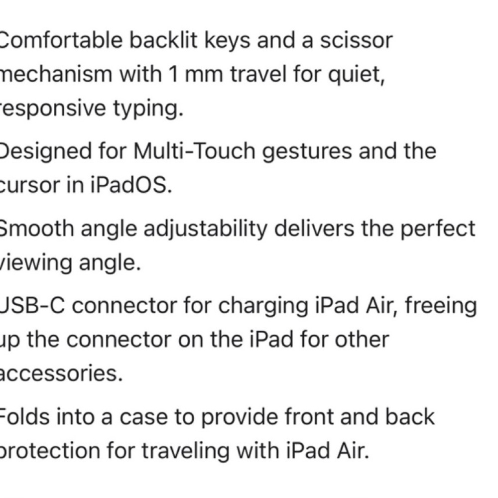 Apple Black Keyboard Case for Tablets - Picture 8 of 9